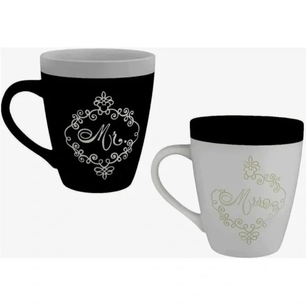 Love Is Magic Mr & Mrs Mug Set Disney Parks
